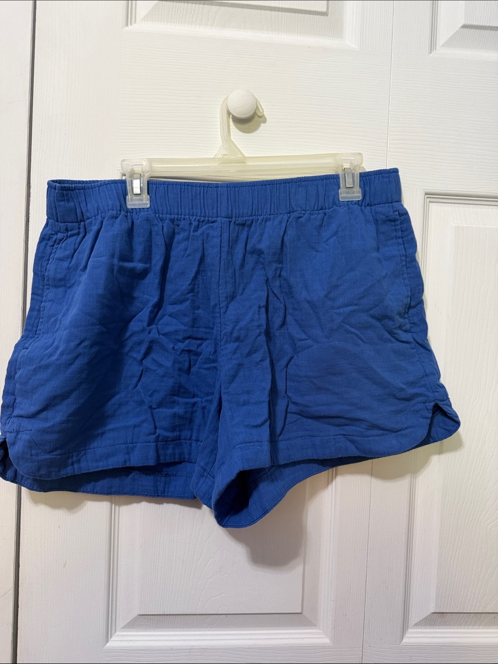 Old Navy Royal Blue Elastic-Waist Athletic Shorts
